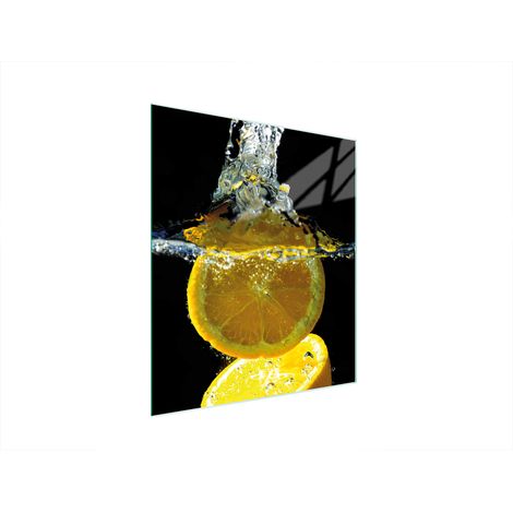 PLANCHE À DÉCOUPER EN VERRE 45x52 CITRON (1/5)