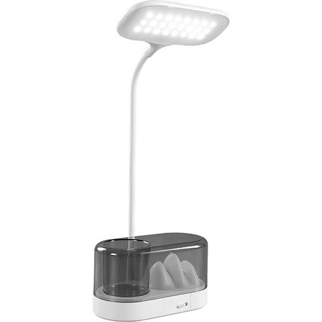 Lampe de Bureau LED 3 en 1 Support de Stylo Lampe de Lecture Lampe de Nuit Intelligent Protection des Yeux Bureau Dormitory
