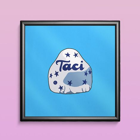 OFFERTA CORNICE E POSTER TACI 20X20CM