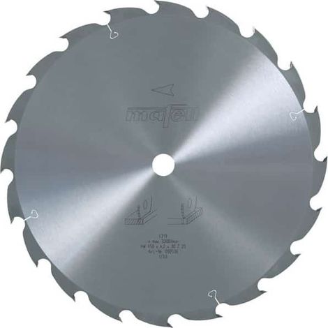 MAFELL Lame scie carbure 450mm 20 dents pour MKS185Ec - 092536 - 450 mm - 4.2 mm - 30 mm - 20 dents
