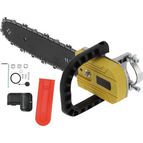 Support d'adaptateur de support de scie à chaîne électrique, outil de remise en état de meuleuse à bois 11,5 pouces (1/5)