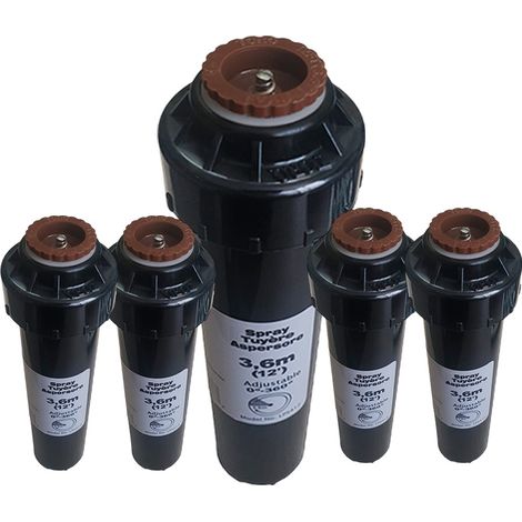 DIFUSOR EMERGENTE LPS 412 TORO CON BOQUILLA PACK 5 UDS  PACK X 5 DIFUSOR LPS CON BOQUILLA EMERGENTE PARA JARDIN DE LA MARCA TORO  OFERTA EXCLUSIVA