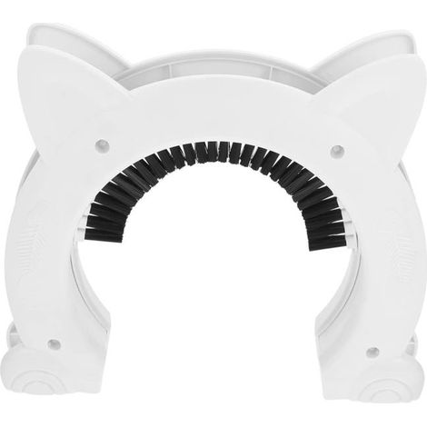 Gatera con diseño de cepillo, marco para puerta de mascotas, artículos para mascotas (1/5)
