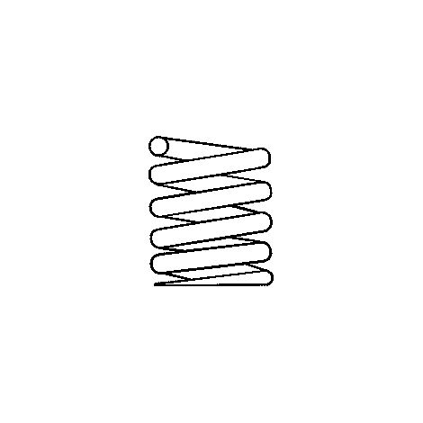 Ressort de suspension SACHS 996 132 MERCEDES-BENZ 124 324 16 04 A 124 324 16 04