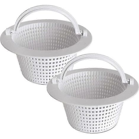 513330 Panier d'écumoire de piscine au niveau du sol, adapté au remplacement des écumoires et des paniers de filtre de piscine. (1/5)