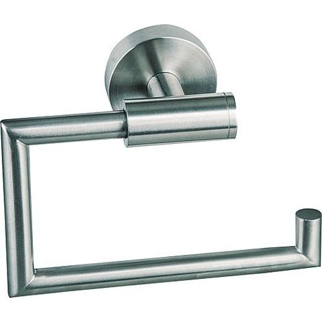 Derouleur WC Axial sans couvercle, inox mat avec fixation (1/2)