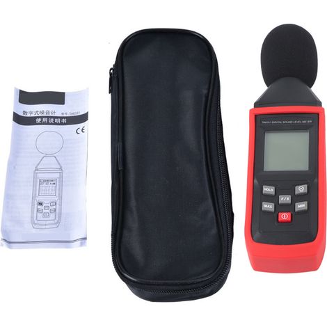 TA8151 LCD Digital Sound Level Meter Noise Detect Tester Data Decibel Measurement 30-130dB (1/5)