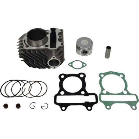 Motorcycle cylinder kit compatible with Honda JOYING WH125T-3 Cruising 125 WH125LZ cylinders. (1/4)