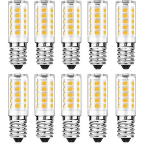 Lot de 10Ampoule LED E14, Blanc Froid 6000K, 5W, 500LM, Non Dimmable (1/5)
