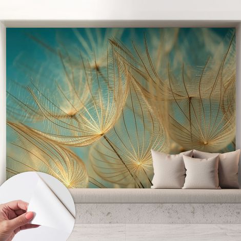 Tapete Selbstklebend - Fototapete mit Motiv - Wandtapete modern - Wanddeko Ätherische Pusteblumen 208x146 cm (1/5)