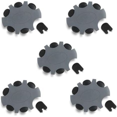 5er-Pack ProWax MiniFit Ohrenschmalzfilter für Hörgeräte. Kompatibel mit Geräten von Oticon, Bernafon und Auditio – Schwarz