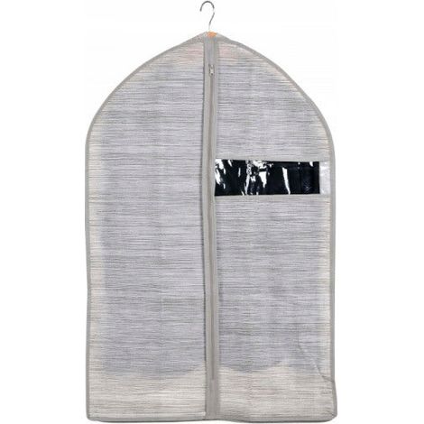 Housse de protection pour vêtements - Transparente - Avec fermeture éclair - Protection pour vêtements - Espace pour cintres (1/2)