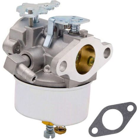 Carburateur compatible avec moteurs Tecumseh modèles HS40, HSSK40, 632113A, 632113 et 1427 – Pièce de rechange universelle pour tondeuses, générateurs et équipements hors route (50–662) (1/2)