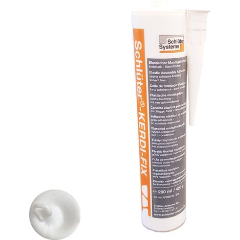 Schlüter KERDIFIX Montagekleber brillantweiß 290ml