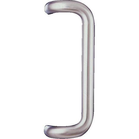 Poignée porte battante inox NT hauteur 232 mm Ø 20 mm - type STG 23-20 - NORMBAU