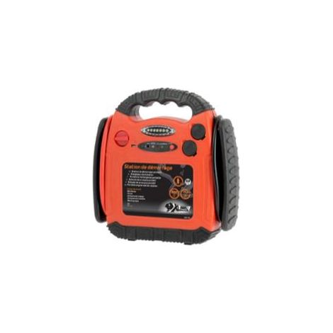 Stazione di avviamento portatile XL PERFORM TOOLS 12V 600A 17Ah arancione e nero (1/4)