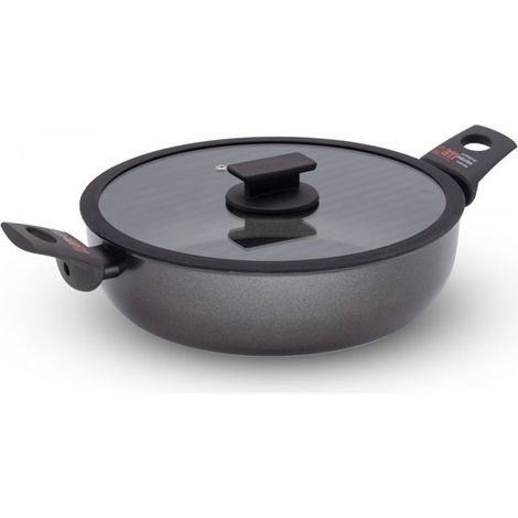 Tegame Antiaderente ad Induzione Fortezza Protection con Coperchio 28 cm