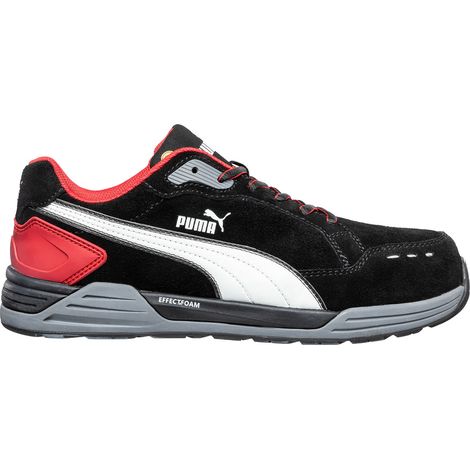 Zapatos de seguridad Puma Airtwist BLK Red Low S3 ESD - 44 (EU)