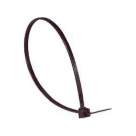 Collier Colring noir à denture intérieure largeur 3,5mm et longueur à plat 280mm (032019) (1/2)