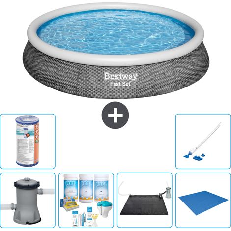 Bestway Bestway Fast Set Ronde - 396x84 cm - 7-pièces  S22028 (1/5)