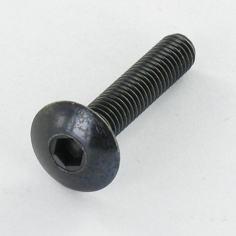 Vis Poelier tête ronde large Tête ronde large M5X25 Clé de 4 HC4 Diamètre de tête: 10.5 Acier zingué-800 pièces (1/4)