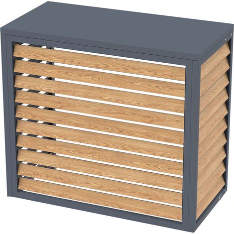 Westmann Boxa S  Habillage pompe à chaleur  Effet bois (1/5)
