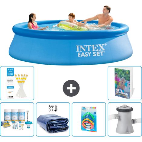 Easy Set Pool Rund - 305x76 cm - 7-teilig S108