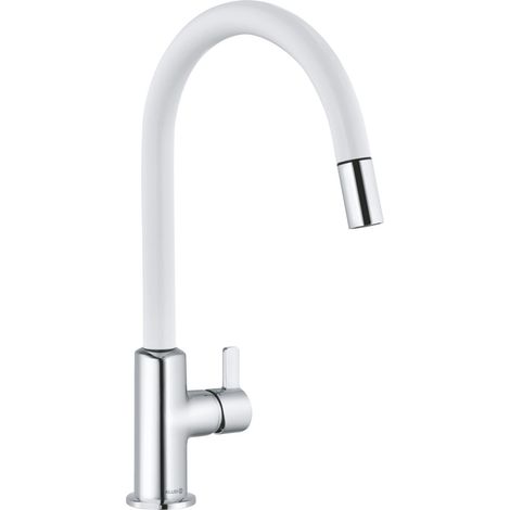 Kludi Bingo Star XS - Miscelatore da lavello, cromo/bianco opaco 468519378 (1/3)