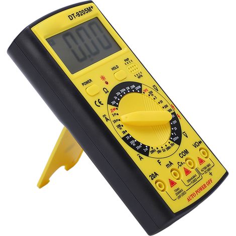 Digitales Multimeter Spannungs- und Stromprüfer mit automatischer Abschaltfunktion und Funktionsspeicher für den Arbeitsablauf (1/5)