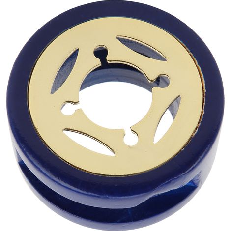 Wax Seal Warmer Fine Craftsmanship Heat Resistant Not Hot Durable Stamp Wax Stove for DIY Envelopes Cards GiftsGold Hollow Blue Furnace (1/5)