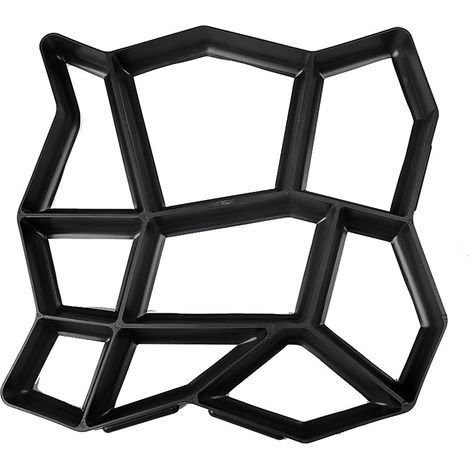 Moule artistique pour dalles en plastique, moule de chemin en béton pour cour et jardin, motif pas japonais (1/5)