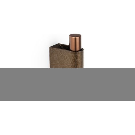 Patère Casey - talla 63x50x21mm. Bronze mat