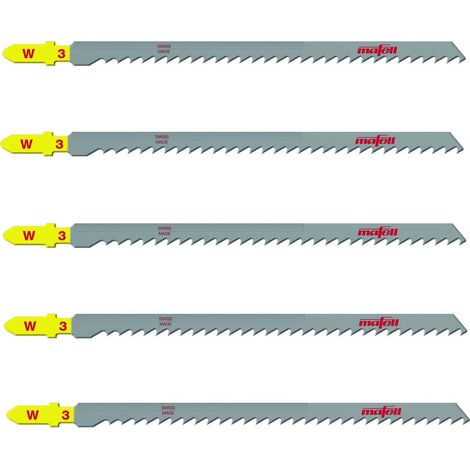 Mafell Stichsägeblatt W3 Wood 5 Stück für Akku-Stichsäge PS 2-18 093842