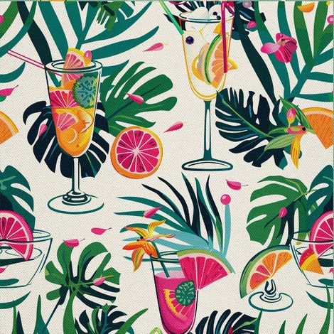 Outdoor-Dekostoffe Oxford - Motiv Cocktail DX8323 (1/5)