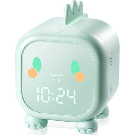 Réveil pour enfants, lampe de table avec éclairage jour/nuit, veilleuse