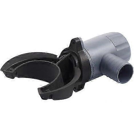 Collecteur d'eau de pluie pour descentes de gouttière 70-100 mm, pour récupérateurs d'eau de pluie, surface de toiture jusqu'à 80 m², gris 503070 (1/3)
