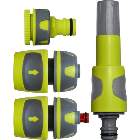 Set de base 4 pièces arrosage Jardibric 19 mm