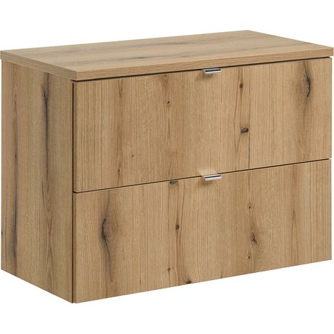 Waschtisch 80cm, Eiche, NEWPORT-56-OAK (1/5)