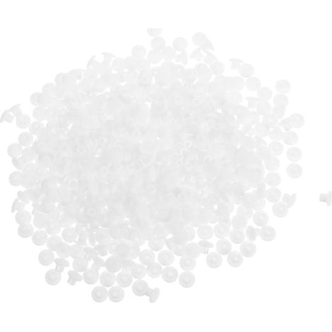 Yardenfun Lot de 500 bouchons ronds en plastique pour meubles (1/5)