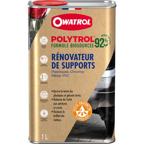 Owatrol – Rénovateur de couleur biosourcé 1L – Pour métaux, plastiques et pierres – Protection UV et humidité – Application facile - owp14