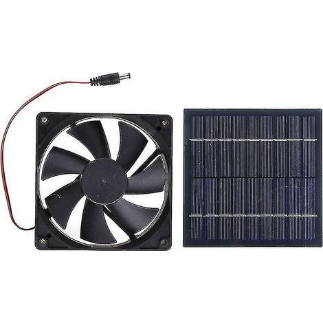 20w ventilateur d'extraction solaire extracteur d'air mini ventilateur ventilateur alimenté par panneau solaire (1/5)