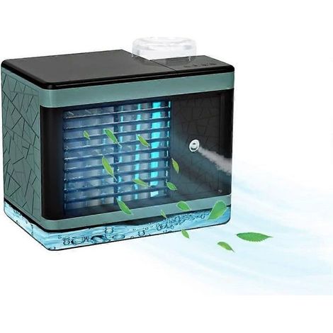 Mini climatiseur mobile, ventilateur de refroidissement USB avec humidificateur-Online Store (1/5)