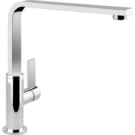 Foster NYC. Colore del prodotto: Cromo, Materiale del rubinetto: Ottone, Controllo del flusso d'acqua: Leva sanitaria. Altezza (max): 27 cm, Distanza diffusore dell'acqua e superficie di ... - 8486000 (1/2)