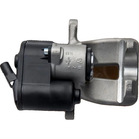 Pinza de freno eléctrica, aleación de alta resistencia, 28,5 cm x 24,5 cm x 15 cm, compatible con Passat 3C2 (2005-2011), accionamiento hidráulico, conforme a las normas de seguridad automotriz. (1/5)