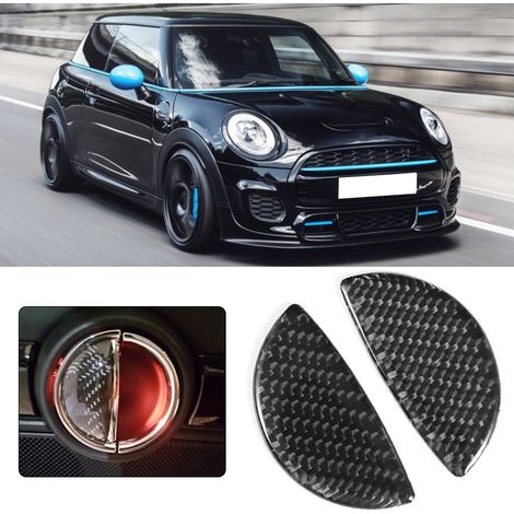 2-teilige Türgriffabdeckung aus Kohlefaser für Mini Cooper R55/R56/R60 – Aufkleber und Zierleiste