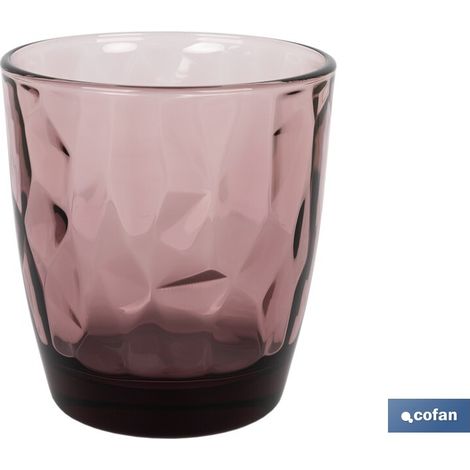 Pack de 6 vasos altos modelo Jade Púrpura de 30,5cl. COFAN 40011055