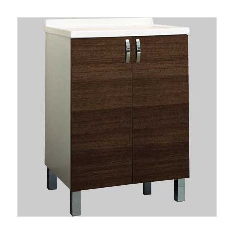 MOBILE LAVATOIO KOALA 2 ANTE OLMO CAFFE' P 50 x L 60 cm SAVINI