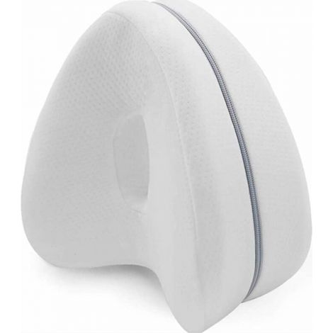 Oreiller de surélévation des jambes en mousse à mémoire de forme, oreiller orthopédique pour les personnes dormant sur le côté-AquaForge (1/5)