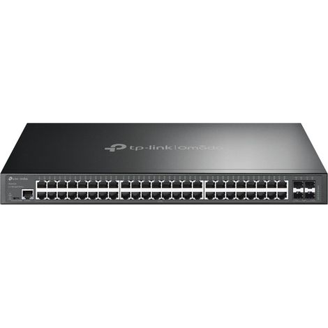 TP-Link Omada SG3452X switch di rete Gestito L2+ Gigabit Ethernet (10/100/1000) 1U Nero