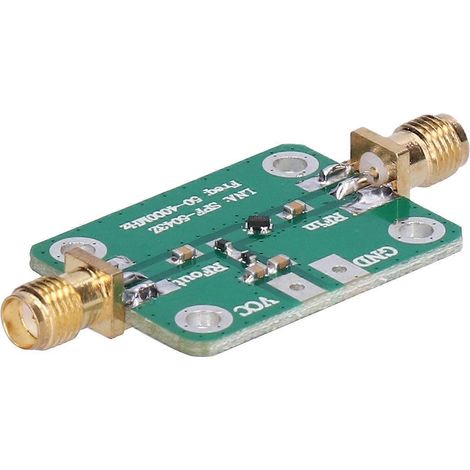 SPF-5043Z HF-Verstärkermodul Mikrowelle 50–4000 MHz Leiterplatte LNA Breitbandplatine 3,3–5,0 V